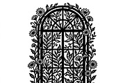 50 Floral French Window Ornament, a Decorative Illustration by Amazin_art (Thumbnail 8 of 44)