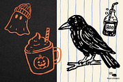 Halloween Hand-Drawn Doodles, an Object Graphic by Lazy Cat (Thumbnail 3 of 7)