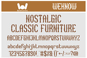 Vintage Boldness font, a Font by weknow (Thumbnail 3 of 8)