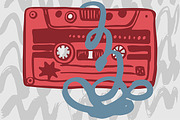 Old tapes, an Illustration by Tanya Akhmett (Thumbnail 6 of 9)