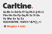 Carltine, a Sans Serif Font by Muksal Creative (Thumbnail 9 of 10)