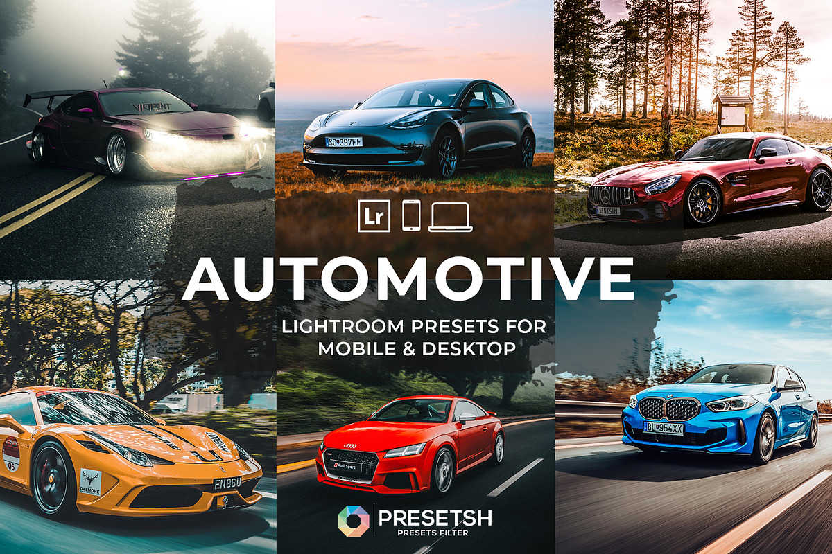 Automotive Lightroom Presets, an Action Add-On by Presetsh.com (Photo 1 of 10)