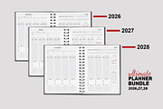 Ultimate Planner Bundle Pack 2026-28, a Stationery Template by Design Zone (Thumbnail 2 of 11)