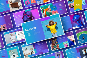 Malone - Business Google Slide, a Presentation Template by Dens Creative Studio