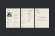COS I Resume - CV - Letter, a Resume Template by Studio Brand (Thumbnail 2 of 5)