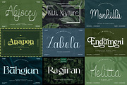Display & Script Font Bundle, a Serif Font by mahstudios (Thumbnail 5 of 17)