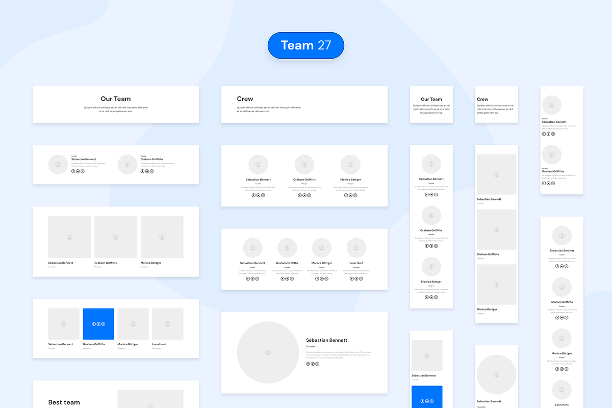 DOB – Desktop & Mobile Wireframe Kit, a Wireframe Template by laaqiq (Photo 9 of 15)