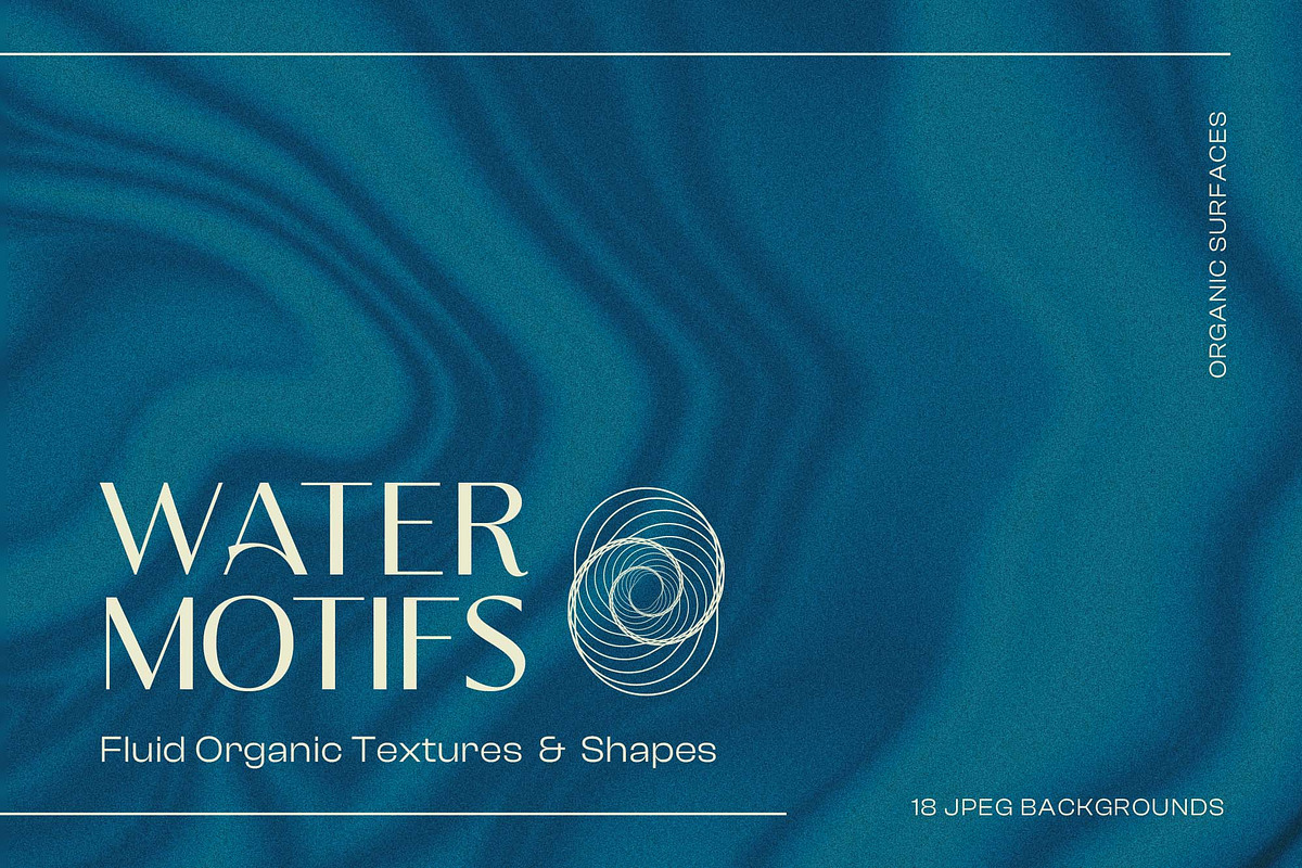 Water motifs - abstract backgrounds, a Background Graphic by DigARTbyHavroshka (Photo 1 of 13)