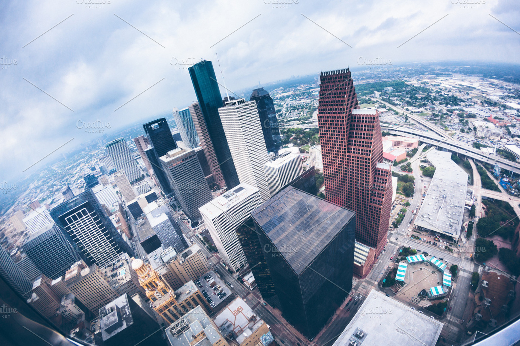 Houston Skyscrapers, an Architecture Photo by FunkyMedia