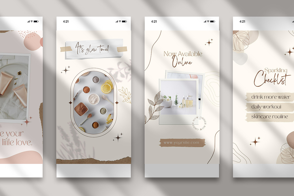 15 Instagram Stories Canva Template, a Social Media Template by Boinah Studio (Photo 5 of 7)