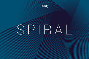 Spiral Hexagon Swirl Bgs Vol. 01