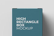 High Rectangle Box Mockup - 6 views, a Packaging Mockup by Illusiongraphic (Thumbnail 17 of 19)