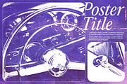 Grunge Horizontal Poster, a Marketing Template by RGB.Shop (Thumbnail 2 of 2)