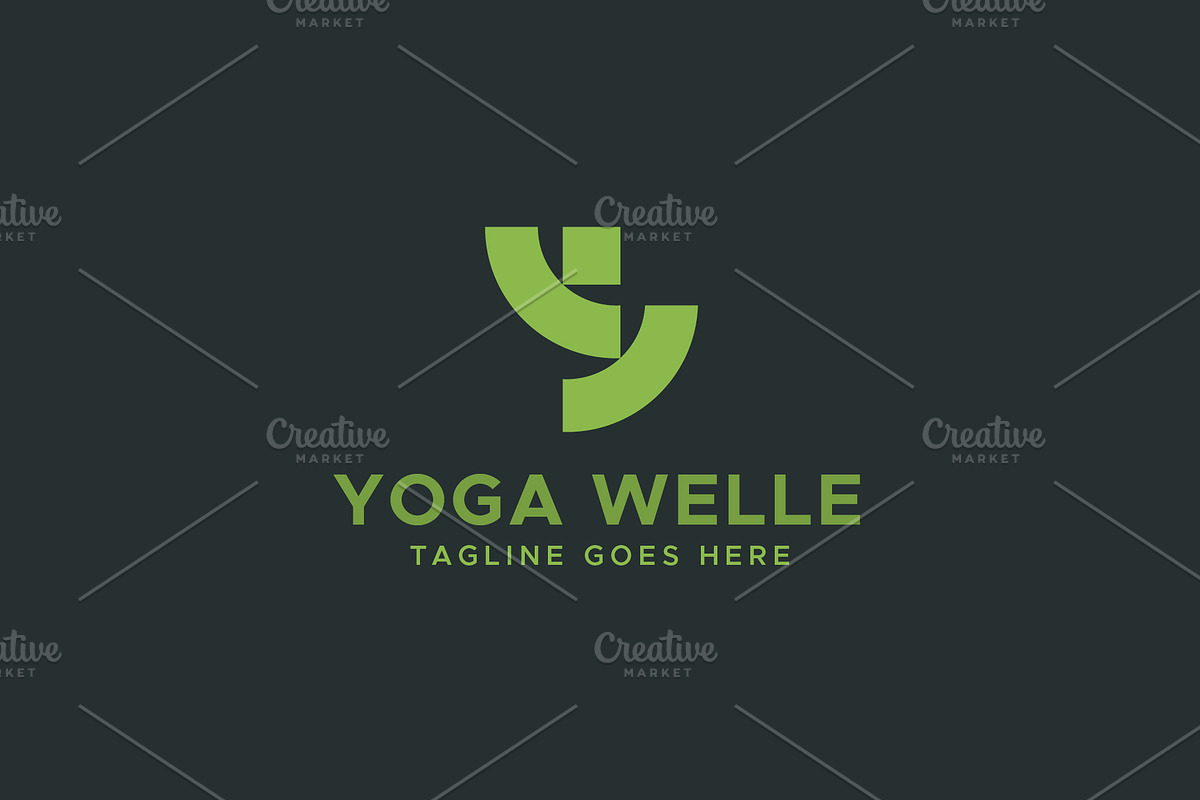 Y letter yoga logo design template, a Branding & Logo Template by Amadul11 (Photo 1 of 4)