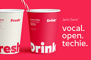 Jano Sans, a Sans Serif Font by Craceltype (Thumbnail 5 of 9)