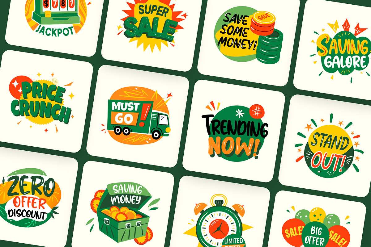 Promotional Stickers, an Emoji Icon by Vectors Market (Photo 6 of 9)
