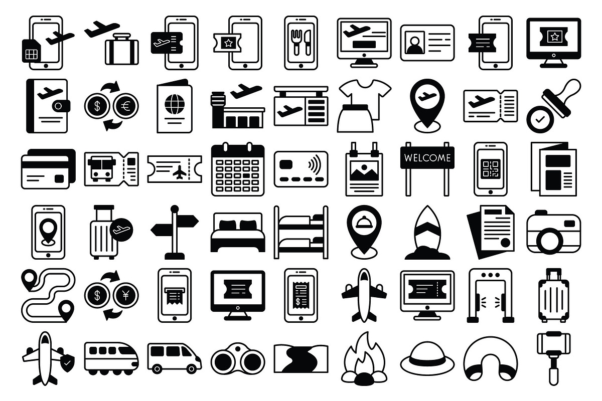 Premium Tourism Vector Icons Pack, an Icon by Vector Portal (Photo 5 of 5)