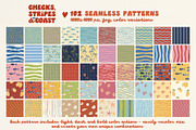 Coastal patterns Stripe Wave Retro, a Pattern Graphic by Yuliya Derbisheva (Thumbnail 12 of 13)