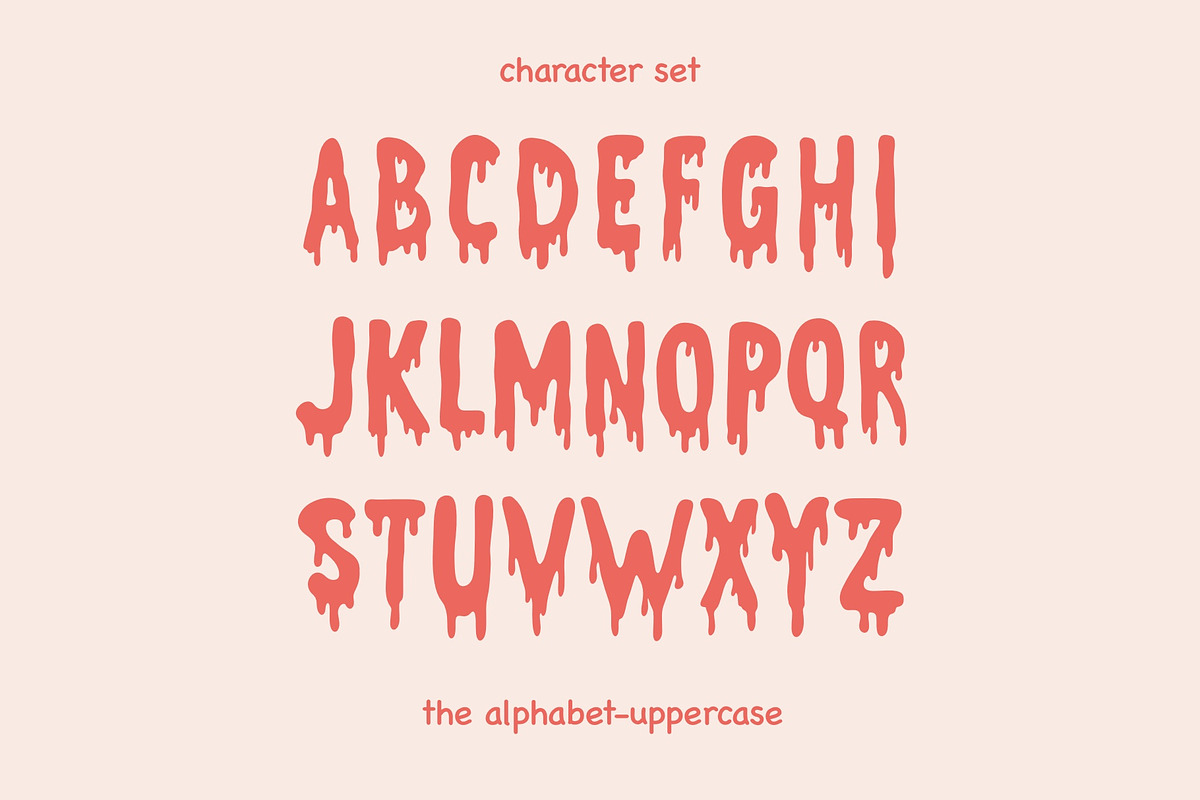 Haunted Dream Font - Horror Font, a Handwritten Font by ariodsgn (Photo 2 of 10)