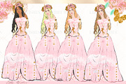 Unicorn Clipart-  Pink, an Illustration by Libby Wishes (Thumbnail 5 of 7)
