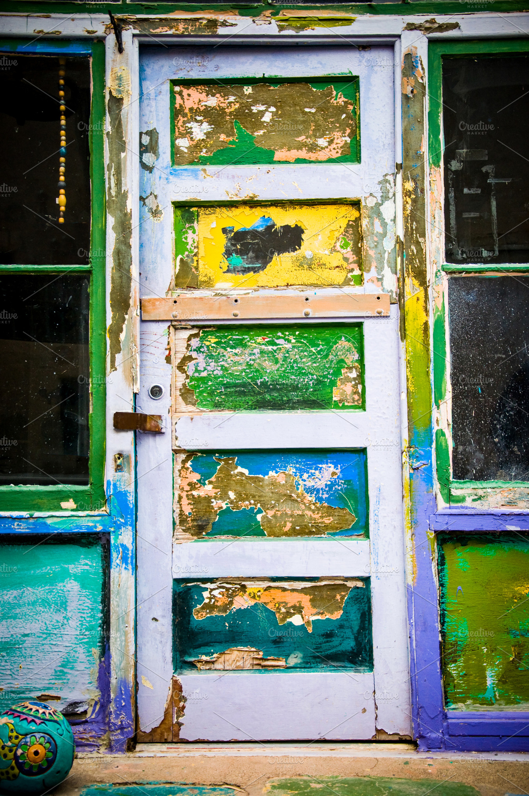 Colored Door