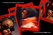 Red Y2K Frames V2, a Social Media Template by Pixflow (Thumbnail 4 of 9)