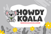 Howdy Koala, a Font by khurasan (Thumbnail 1 of 4)