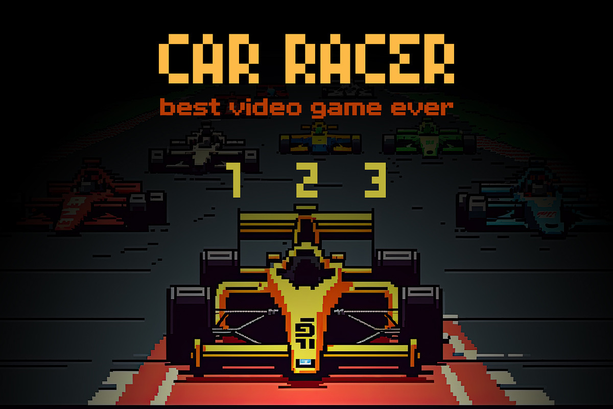 Voxel - Classic Arcade Gaming Font, a Blackletter Font by OWPictures (Photo 6 of 10)