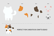 Cardstock ideas / Cat Cricut / Cat, an Animal Illustration by Luba Vega (Thumbnail 3 of 3)