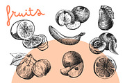 BIG set of food sketches, a Food Illustration by Steshnikova (Thumbnail 3 of 16)