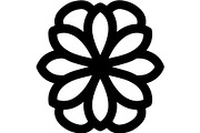 20 Simple Floral Monogram Frame, an Object Graphic by Designer_Momina (Thumbnail 5 of 18)