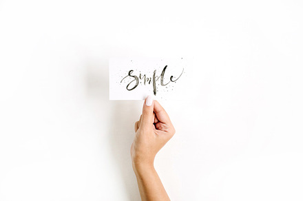 Simple stock photo containing simple and simplicity, an Arts & Entertainment Photo by Floral Deco