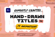 14 Brush Titles - Premiere Pro, a Templates & Theme by Atamotion (Thumbnail 1 of 12)
