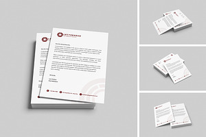High-Quality Letterhead Mockup