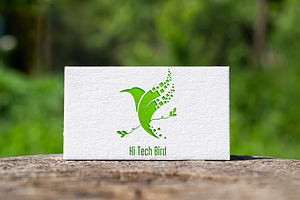 Hi Tech Bird Flying Logo Design, a Branding & Logo Template by Premium Digital Templates