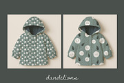 GreenDandelions 2 Seamless Patterns, a Pattern Graphic by DijanaDesignShop (Thumbnail 4 of 6)