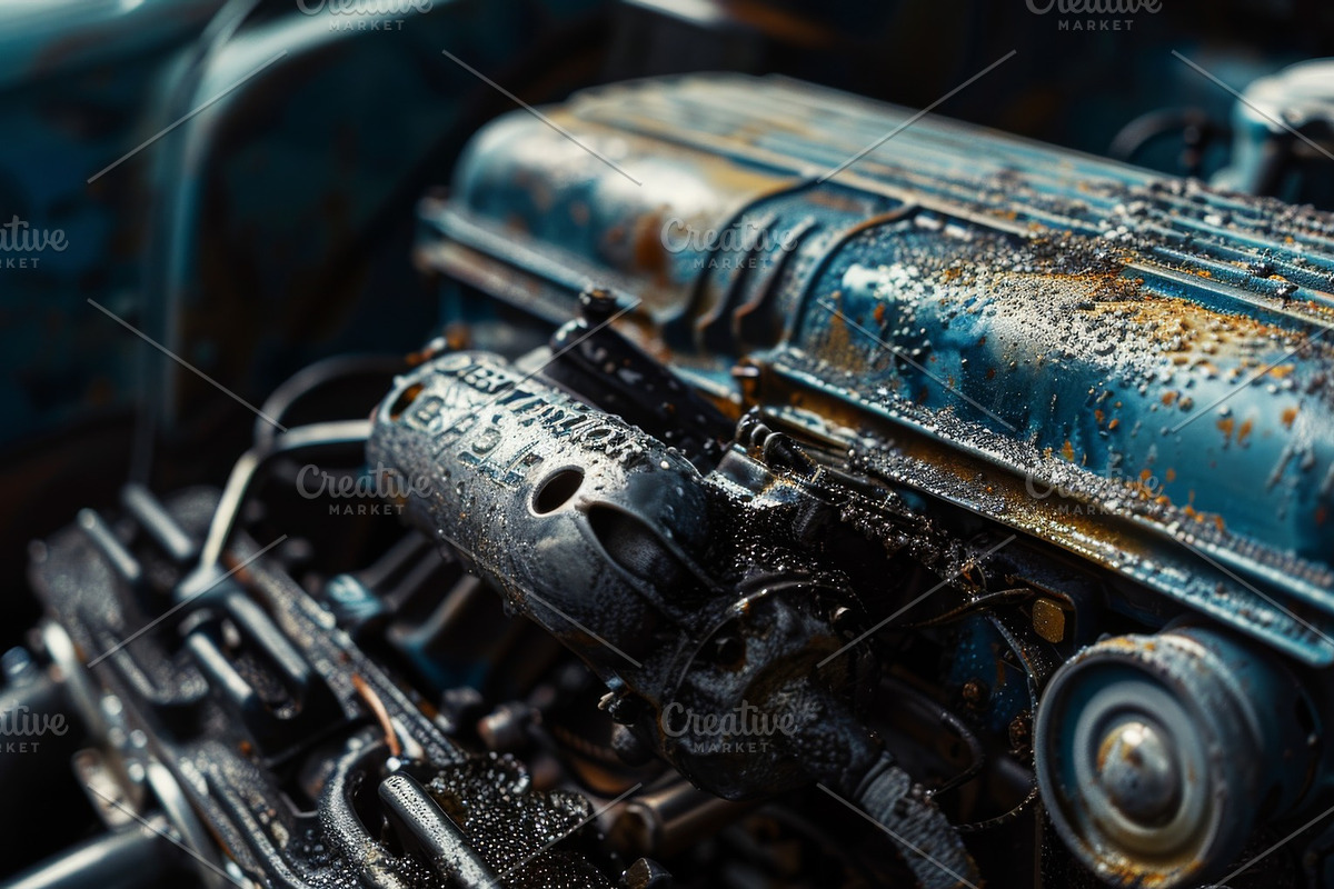 55 Car engines, a Transportation Illustration by Handmadefont (Photo 50 of 56)