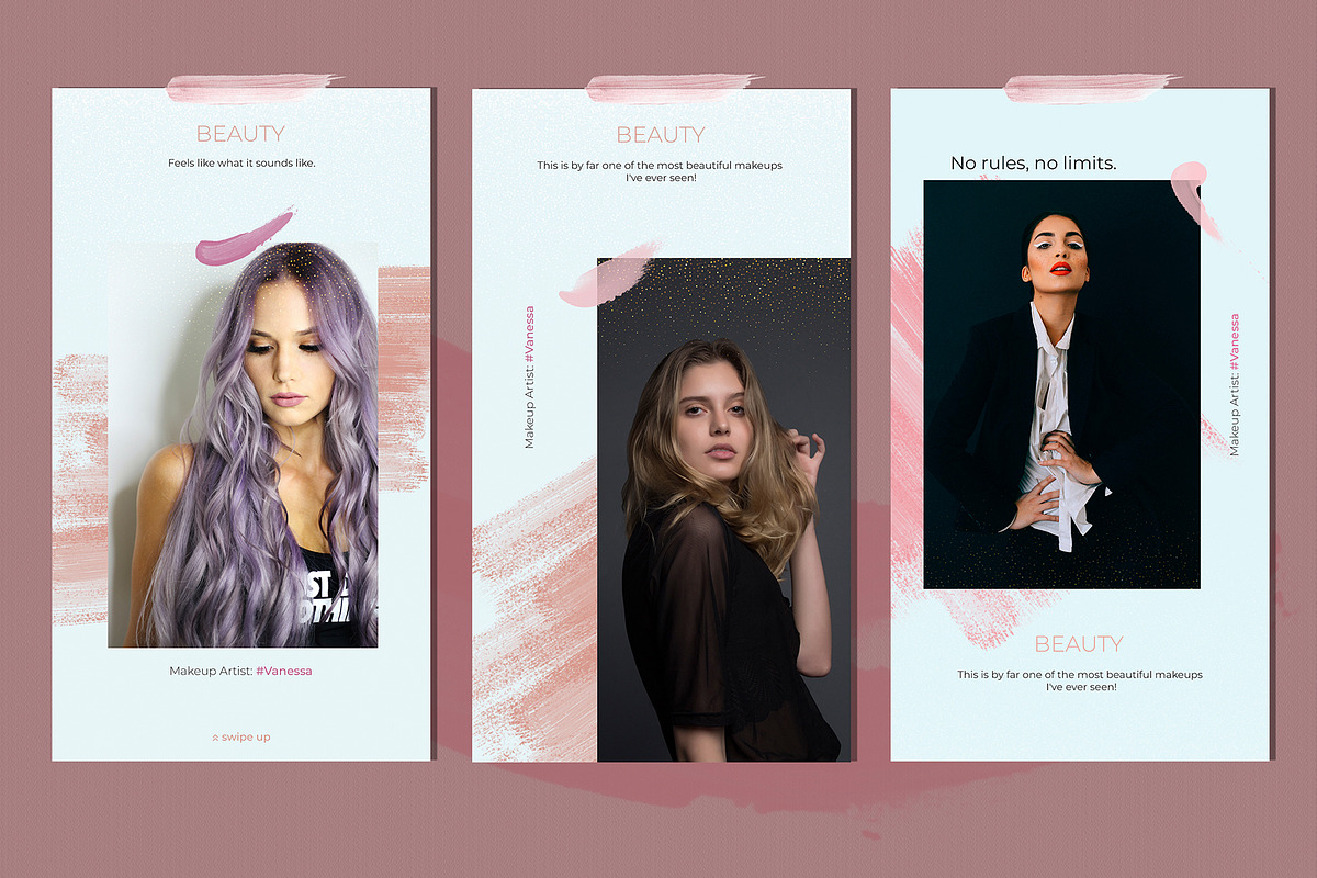 Sale 50% Beauty Make Up IG Template, a Social Media Template by goodesign (Photo 4 of 6)
