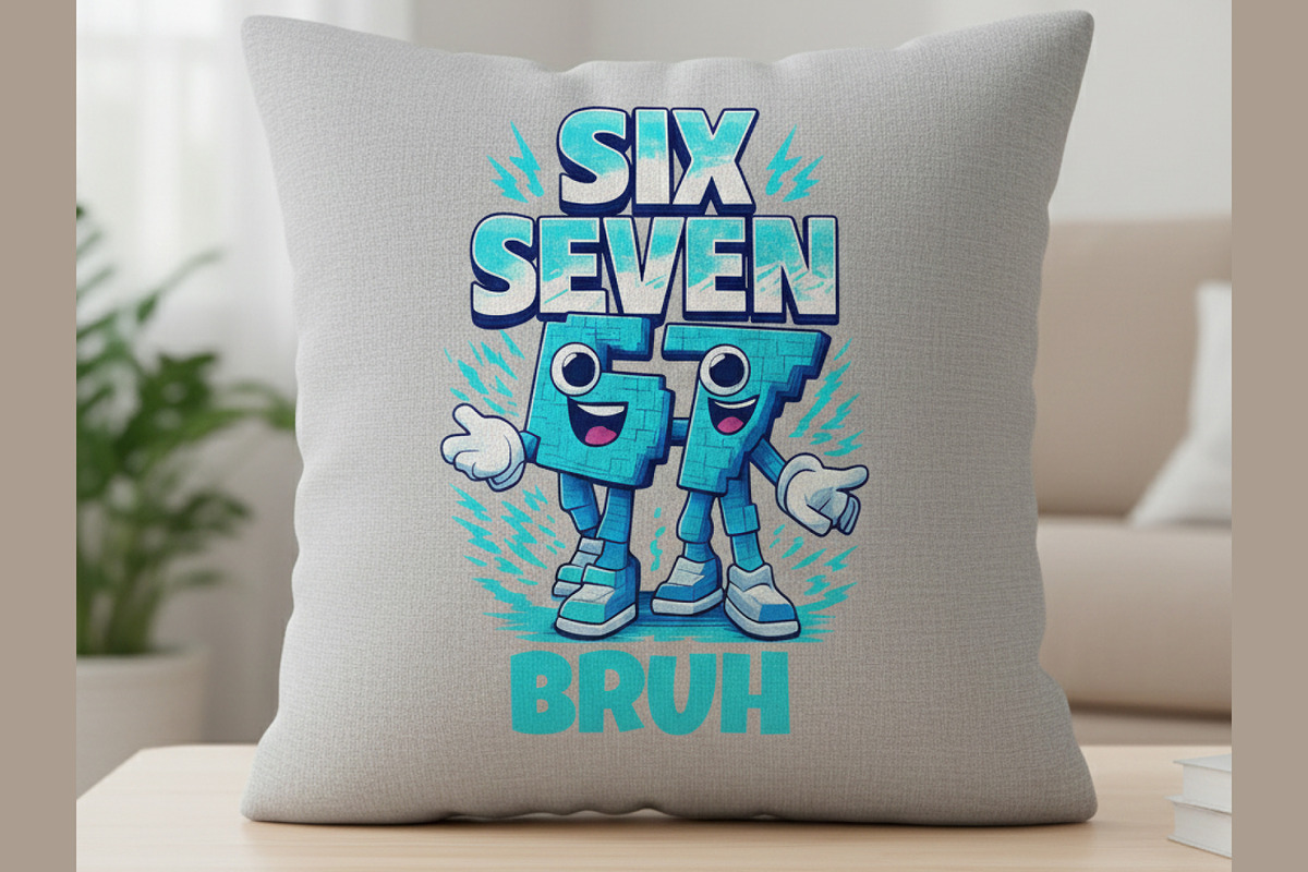 Six Seven 67 Viral Brainrot Meme PNG, a Graphic by Vector Portal (Photo 3 of 6)