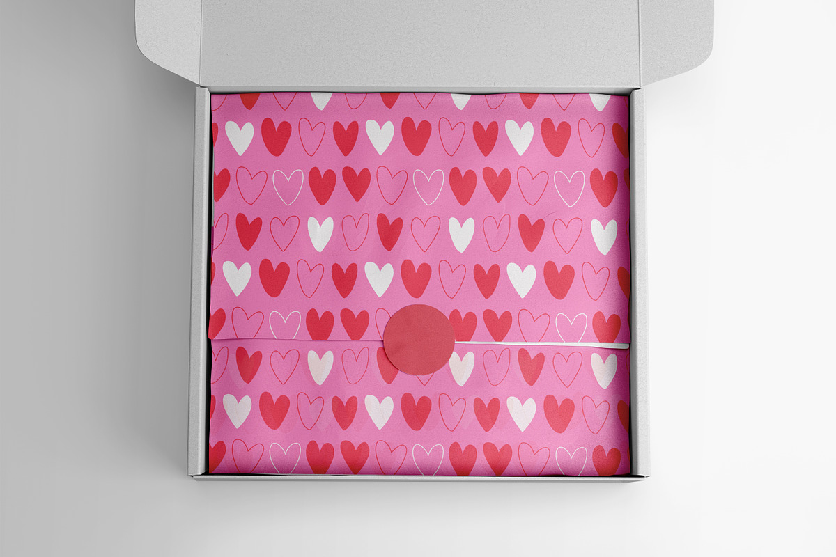 Cute seamless heart patterns, a Pattern Graphic by Good Studio (Photo 9 of 12)