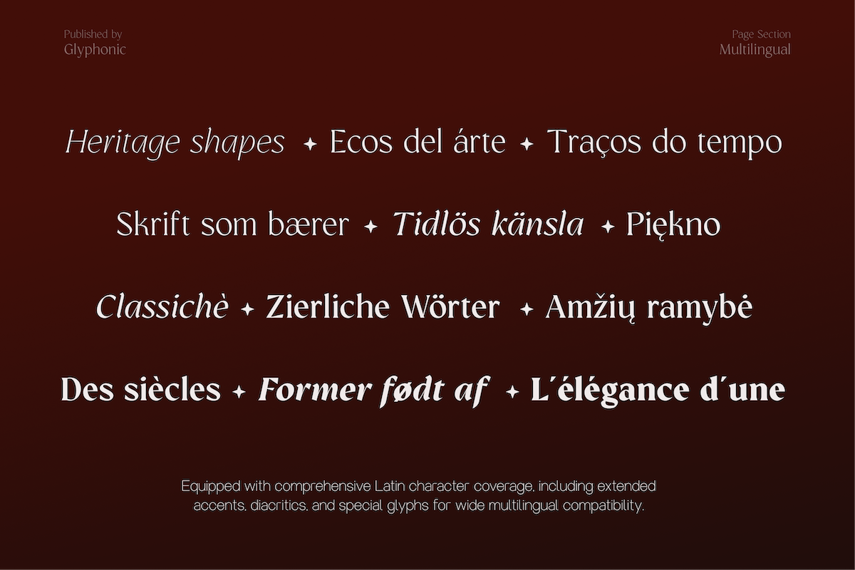 GC Prometheus – Serif Family, a Serif Font by Glyphonic (Photo 4 of 15)