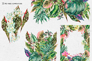 Tropical leaves graphic pack, an Illustration by Belusuab (Thumbnail 6 of 16)