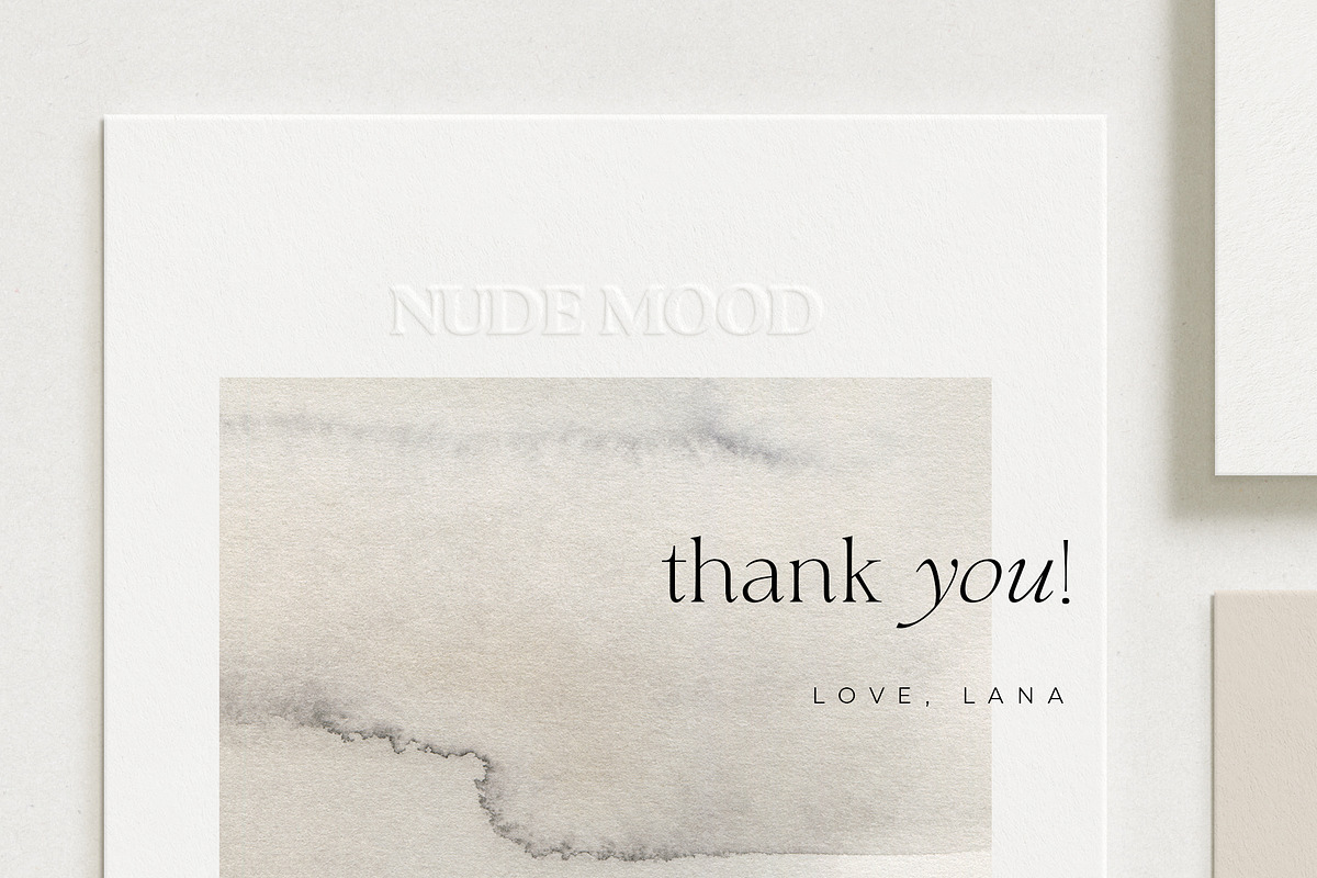 NUDE MOOD watercolor neutral texture, a Texture Graphic by Lana Elanor (Photo 11 of 11)