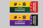 Sports Ticket Card. modern element, a Stationery Template by Kazi Hossain (Thumbnail 4 of 4)
