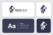 Monochrome Wolf Head Stag Logo, a Branding & Logo Template by Artnivora.Std (Thumbnail 4 of 5)