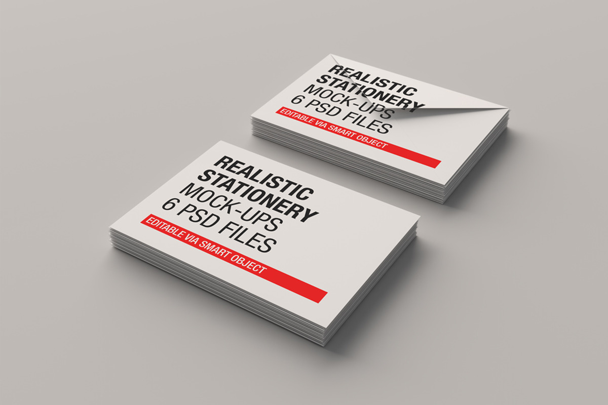 Realistic Stationery Mockup, a Product Mockup by aykutfiliz (Photo 6 of 8)