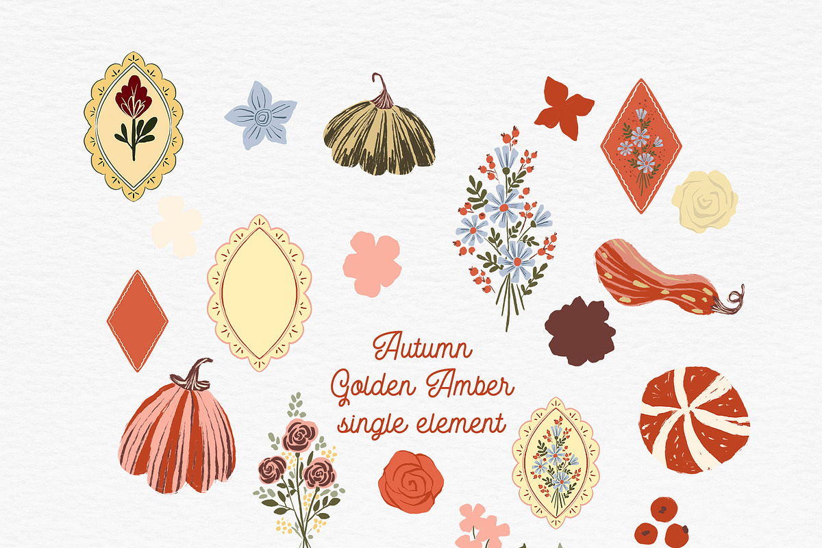 Autumn Golden Amber background, a Background Graphic by ma_i_vi (Photo 8 of 10)