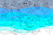 Ocean Life Digital Stamps, a Graphic by Favorites_Art (Thumbnail 13 of 17)