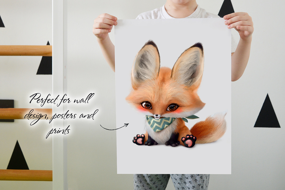Baby fox, an Animal Illustration by TanyaSchuka (Photo 5 of 5)