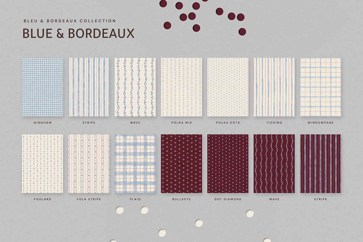 Preppy Gingham & Stripe Paper Pack, a Background Graphic by Anzhelika (Photo 9 of 11)